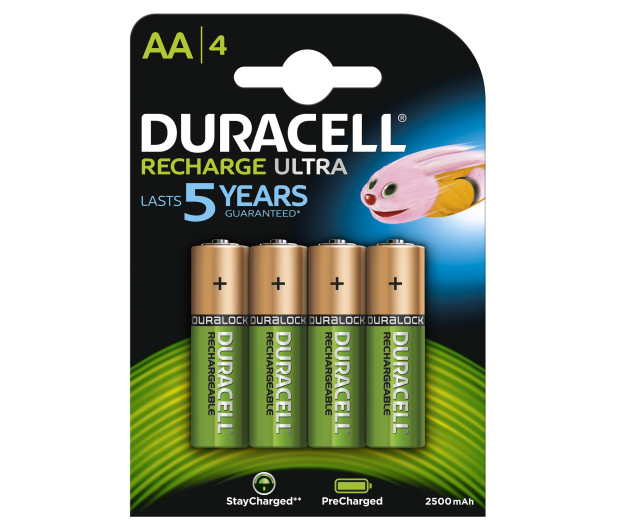 Duracell Akumulator AA/LR6 2400/2500mAh 4szt blister - 1247824 - zdjęcie